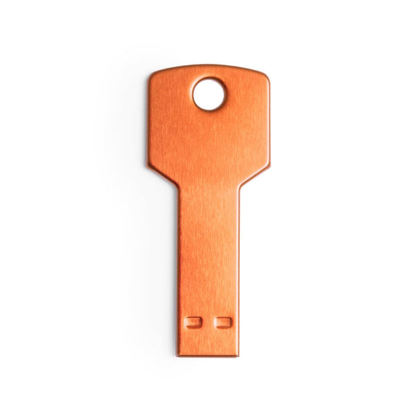 Chiavetta USB Fixing 16Gb arancione - personalizzabile con logo