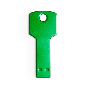 Chiavetta USB Fixing 16GB verde - personalizzabile con logo