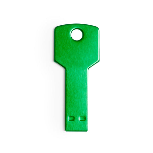 Chiavetta USB Fixing 16Gb verde - personalizzabile con logo