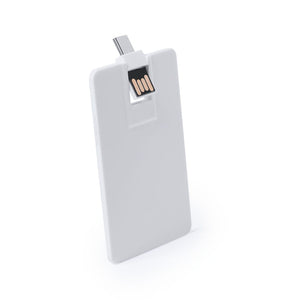 Chiavetta USB Milen 16GB bianco - personalizzabile con logo
