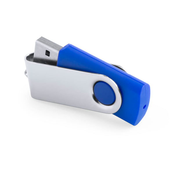 Chiavetta USB Rebik 16GB blu - personalizzabile con logo