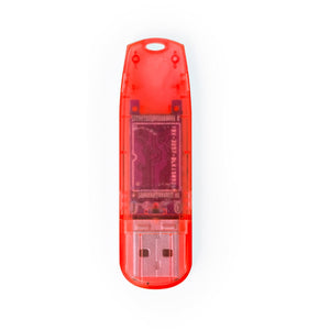 Chiavetta USB Steya 16GB rosso - personalizzabile con logo
