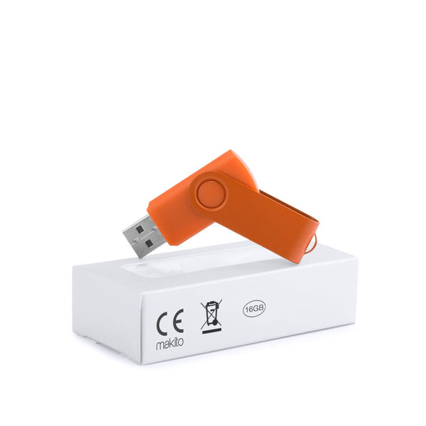 Chiavetta USB Survet 16Gb arancione - personalizzabile con logo