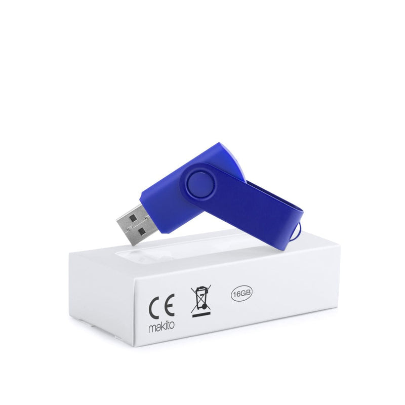 Chiavetta USB Survet 16Gb blu - personalizzabile con logo