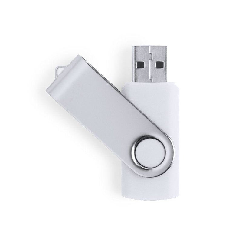 Chiavetta USB Yemil 32Gb bianco - personalizzabile con logo
