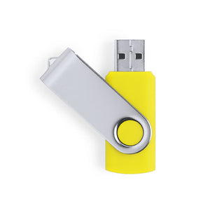 Chiavetta USB Yemil 32GB giallo - personalizzabile con logo