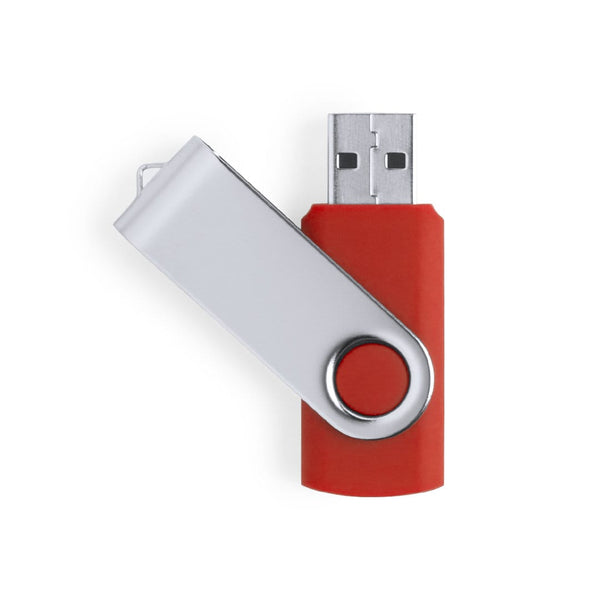Chiavetta USB Yemil 32GB rosso - personalizzabile con logo