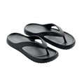 Ciabatte infradito in EVA Nero / 44-45 - personalizzabile con logo