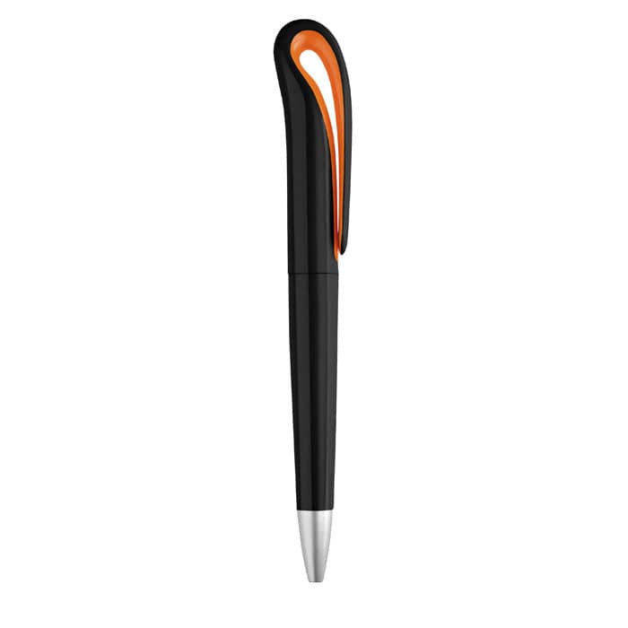 Cigno nero arancione - personalizzabile con logo
