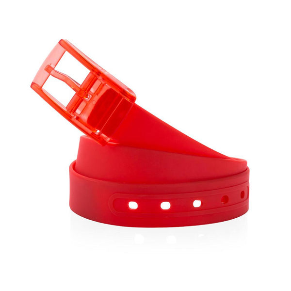 Cintura Kyiss rosso - personalizzabile con logo