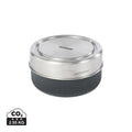 Ciotola portapranzzo Black+Blum 750ml color argento - personalizzabile con logo
