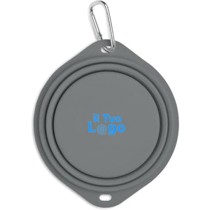Ciotola portatile per cani - personalizzabile con logo