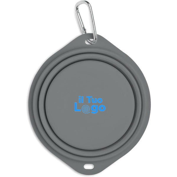 Ciotola portatile per cani - personalizzabile con logo