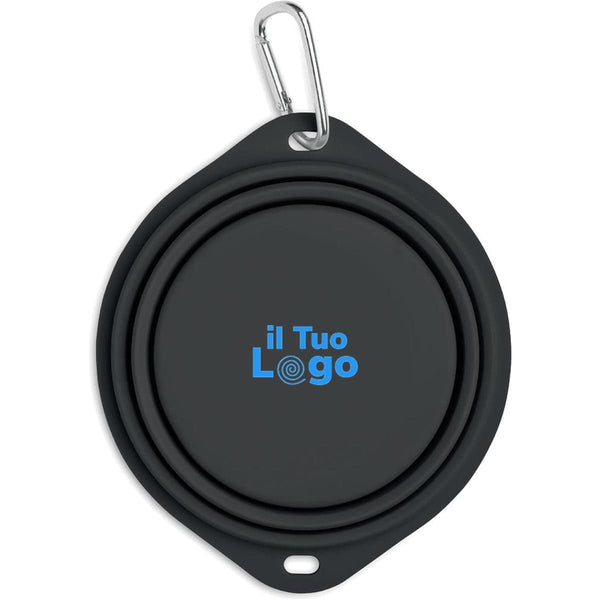 Ciotola portatile per cani - personalizzabile con logo