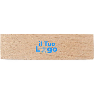 Clessidra da 5 minuti beige - personalizzabile con logo
