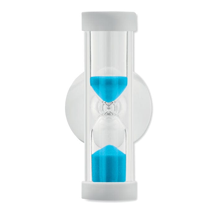 Clessidra da doccia blu - personalizzabile con logo