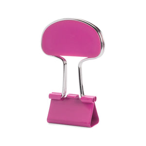 Clip Yonsy fucsia - personalizzabile con logo