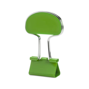 Clip Yonsy verde calce - personalizzabile con logo