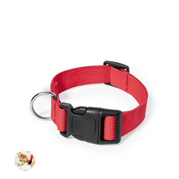 Collare Mastif rosso - personalizzabile con logo