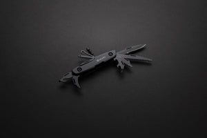 Coltellino multifunzione Gear X nero - personalizzabile con logo