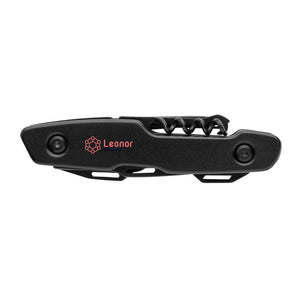Coltellino multifunzione Gear X nero - personalizzabile con logo