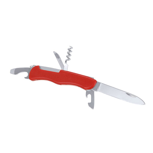Coltellino Multiuso Lixthel rosso - personalizzabile con logo