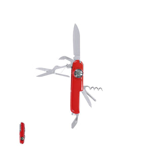 Coltellino Multiuso Mixtil rosso - personalizzabile con logo