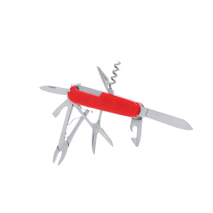 Coltellino Multiuso Texwol rosso - personalizzabile con logo