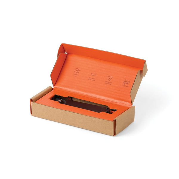 Coltellino pieghevole Nordic Drift Adventure nero - personalizzabile con logo