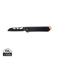 Coltellino pieghevole Nordic Drift Adventure nero - personalizzabile con logo