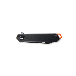 Coltellino pieghevole Nordic Drift Adventure nero - personalizzabile con logo