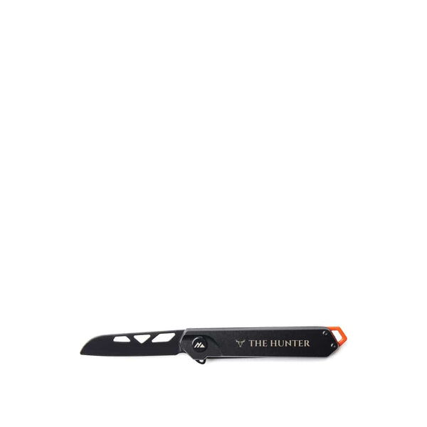 Coltellino pieghevole Nordic Drift Adventure nero - personalizzabile con logo