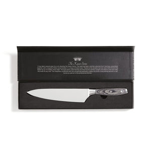 Coltello da chef VINGA Kaiser color argento - personalizzabile con logo