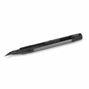 Coltello per hobby in metallo e ABS Nero - personalizzabile con logo