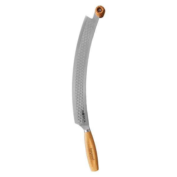 Coltello Pizza&Formaggi BOSKA Oslo+Nr.4 color argento - personalizzabile con logo