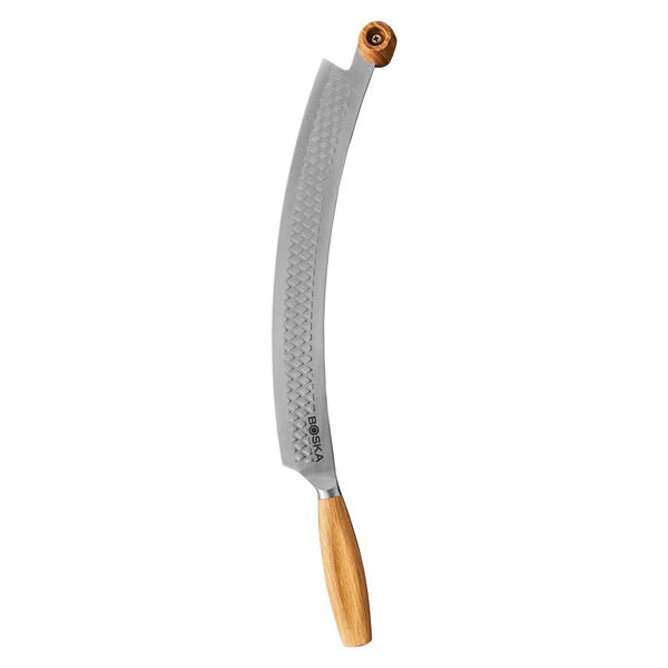 Coltello Pizza&Formaggi BOSKA Oslo+Nr.4 color argento - personalizzabile con logo