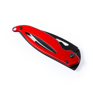 Coltello Thiam rosso - personalizzabile con logo