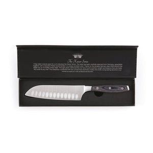 Coltello VINGA Kaiser Santoku color argento - personalizzabile con logo