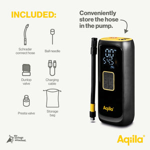 Compressore portatile Aqiila Airbird C4 Nero - personalizzabile con logo