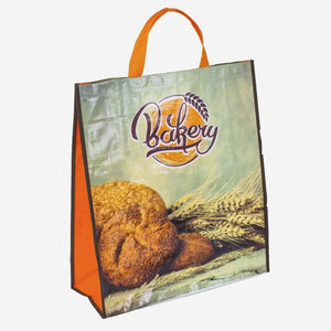 CONCEPT BAGS - Shopper su misura in TNT Laminato SHOPPING XL VERTICALE -PPWL - 40x45x17 / 1000 pezzi - personalizzabile con logo