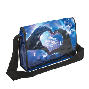 CONCEPT BAGS - Shopper su misura in TNT Laminato TRACOLLA - PPWL - 36x26x10 / 1000 pezzi - personalizzabile con logo
