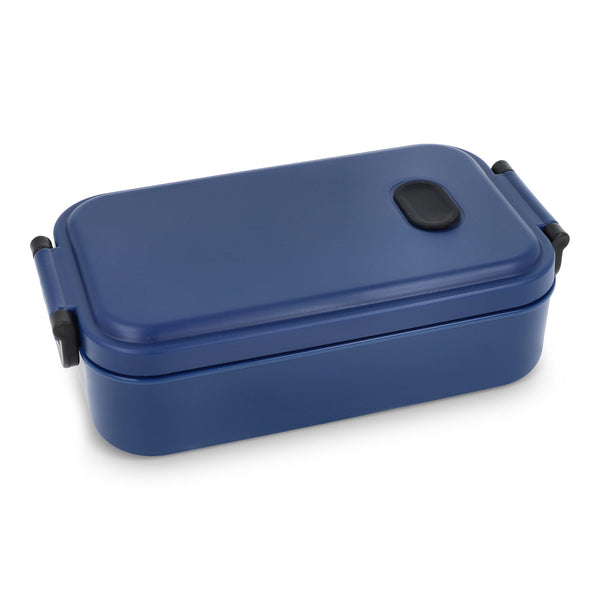 Contenitore per il pranzo Zen 800 ml blu navy - personalizzabile con logo