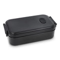Contenitore per il pranzo Zen 800 ml Nero - personalizzabile con logo