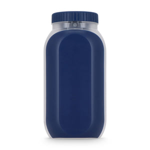 Contenitore per pranzo all-in-one con scomparto per salsa e cucchiaio-forchetta - personalizzabile con logo