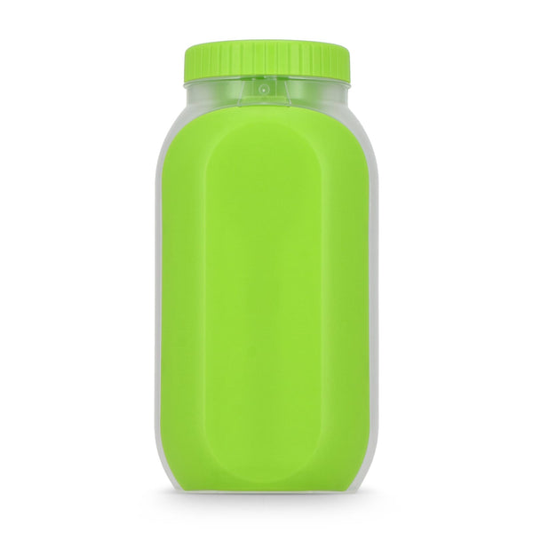 Contenitore per pranzo all-in-one con scomparto per salsa e cucchiaio-forchetta - personalizzabile con logo