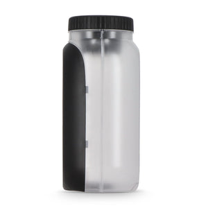 Contenitore per pranzo all-in-one con scomparto per salsa e cucchiaio-forchetta - personalizzabile con logo