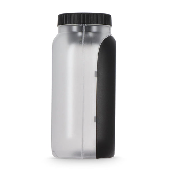 Contenitore per pranzo all-in-one con scomparto per salsa e cucchiaio-forchetta - personalizzabile con logo