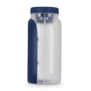 Contenitore per pranzo all-in-one con scomparto per salsa e cucchiaio-forchetta - personalizzabile con logo