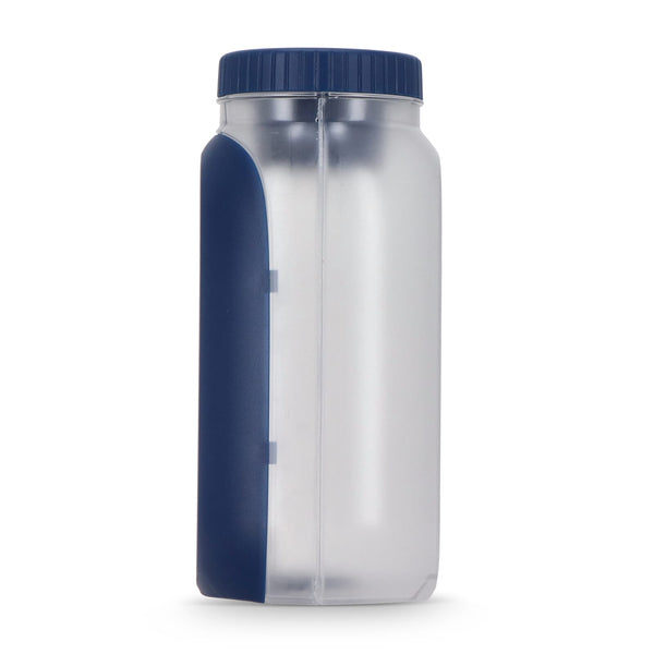 Contenitore per pranzo all-in-one con scomparto per salsa e cucchiaio-forchetta - personalizzabile con logo