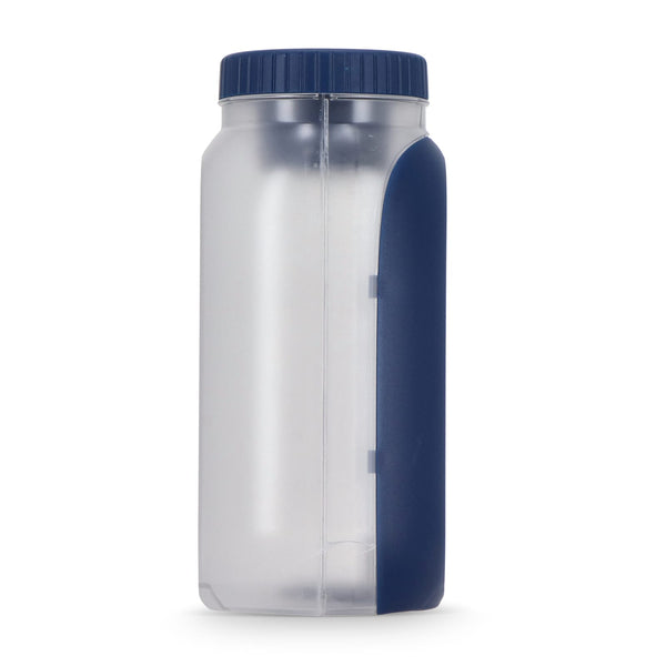 Contenitore per pranzo all-in-one con scomparto per salsa e cucchiaio-forchetta - personalizzabile con logo